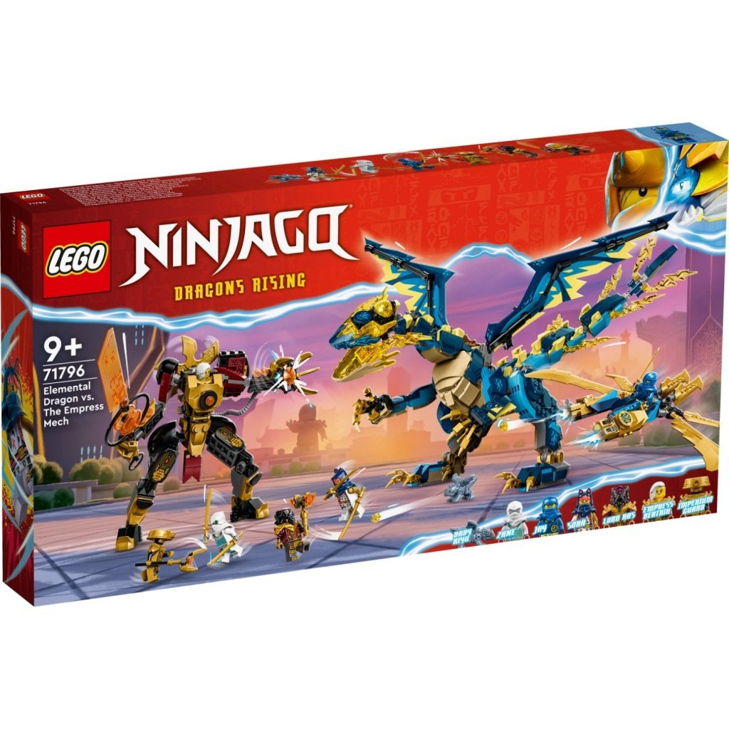 Lego Ninjago 71796 Elemental Dragon vs Empress Mech (5702017413105)