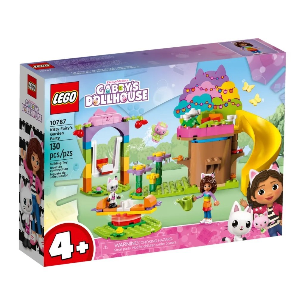 Lego Gabby's Dollhouse 10787 Kitty Fairy's Garden Party (5702017424118)