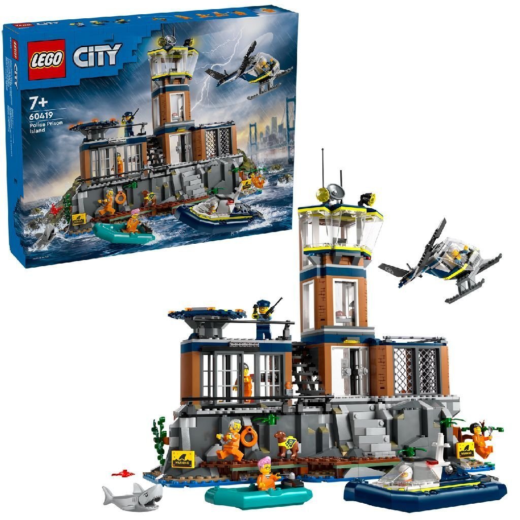 Lego City 60419 Police Prison Island (5702017583716)