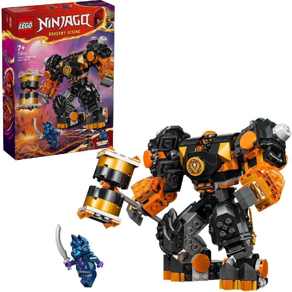 Lego Ninjago 71806 Coles Elemental Earth Mech (5702017584515)