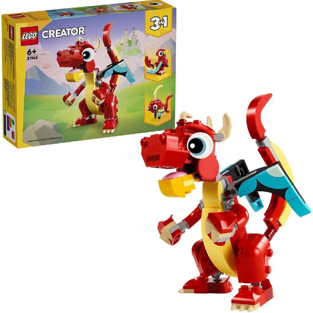 Lego Creator 31145 3in1 Red Dragon (5702017584942)